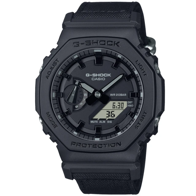 CASIO 卡西歐 G-SHOCK半透明色調雙顯錶(GMA-