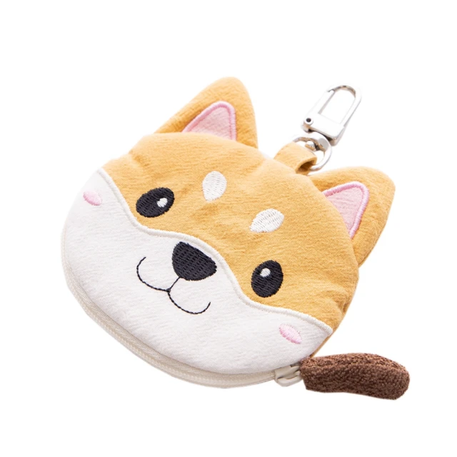 KIRO 貓 柴犬寶寶 造型拉鍊 零錢包 小物收納包(820171067)