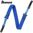 【IBANEZ】GSF50 吉他/貝斯減壓背帶-藍色款 / 加贈擦琴布x1 /原廠公司貨(藍色/黑色任選)