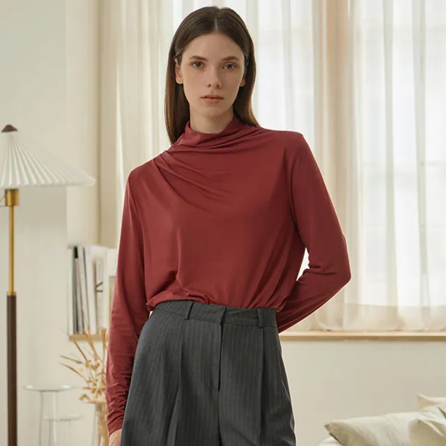 斷碼福利TENUP莫代爾寬鬆上衣4件(U)