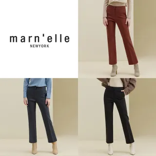 斷碼福利Marnelle暖織彈力歐膩褲3件(U)