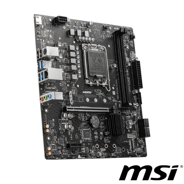 【MSI 微星】PRO B760M-B DDR4 主機板