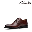 【Clarks】男鞋 Craft Arlo Lace 典藏英倫素面紳士鞋 皮鞋(CLM73849D)