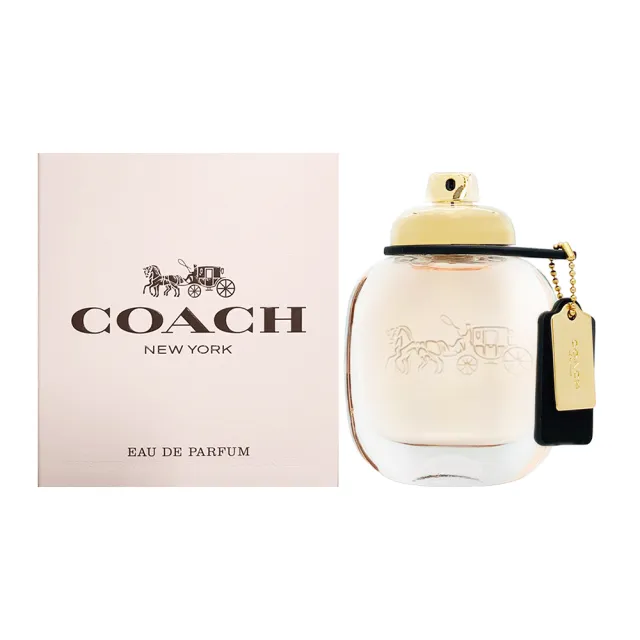 【COACH】女性淡香精90ml 口味任選(國際航空版_芙洛麗/時尚經典/逐夢/嫣紅芙洛麗)