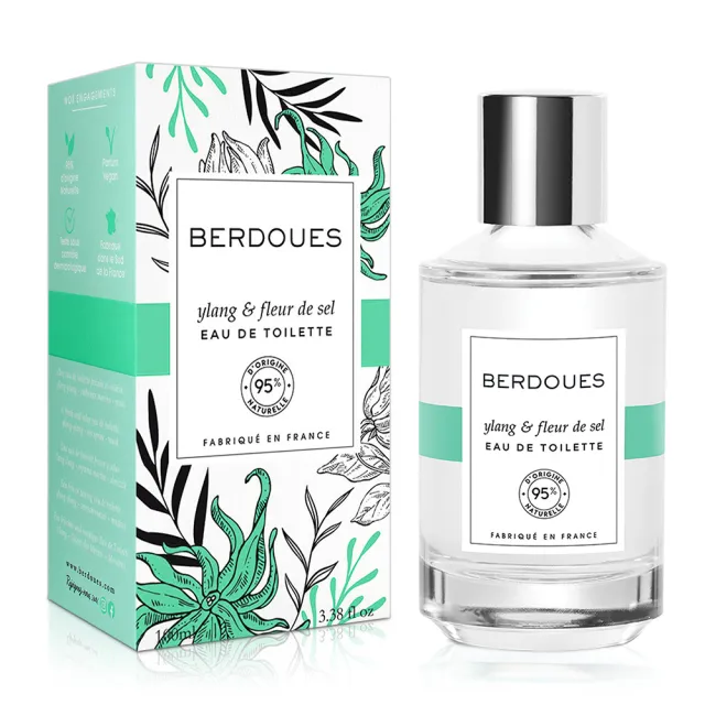 【Berdoues 1902】摩登雅致 鹽之花&依蘭淡香水100ml(專櫃公司貨)