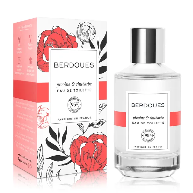 【Berdoues 1902】摩登雅致 牡丹&大黃淡香水100ml(專櫃公司貨)
