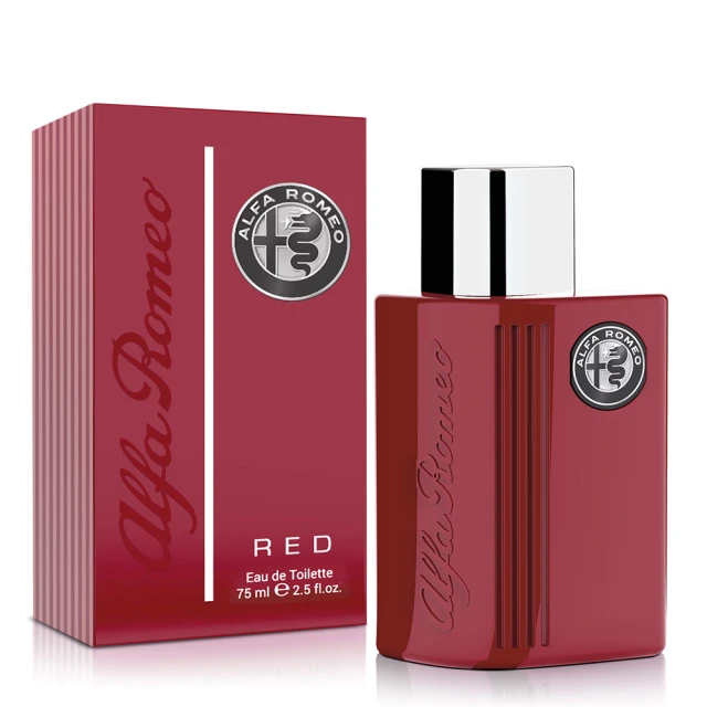 ALFA ROMEO 愛快羅密歐 緋紅榮耀男性淡香水75ml(專櫃公司貨)