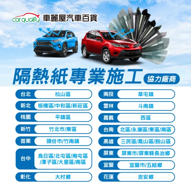 【UShield U盾】隔熱紙 Ultra S-20S 前檔 送安裝(車麗屋)