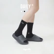 【HOWDE LAB】DAILY+ 日常堆疊襪 基本LOGO 白色 灰色 黑色 中高筒襪 22FW01
