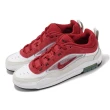 【NIKE 耐吉】X Ishod Wair 休閒鞋 Air Max Ishod 男女鞋 白 紅 氣墊 皮革 經典 板鞋(FB2393-100)
