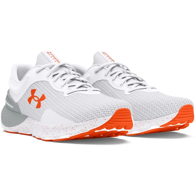 【UNDER ARMOUR】UA 男 Charged Escape 4 慢跑鞋 運動鞋_3025420-104(白色)