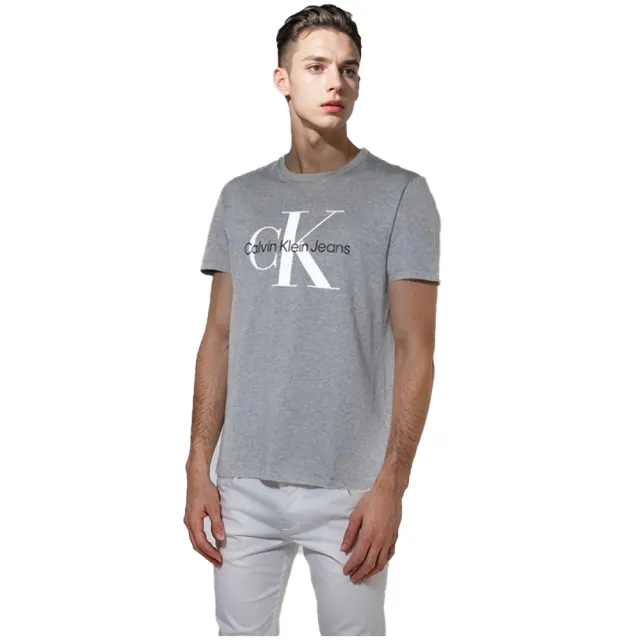 【Calvin Klein 凱文克萊】CK 經典款 城市 胸前大LOGO(平輸品)