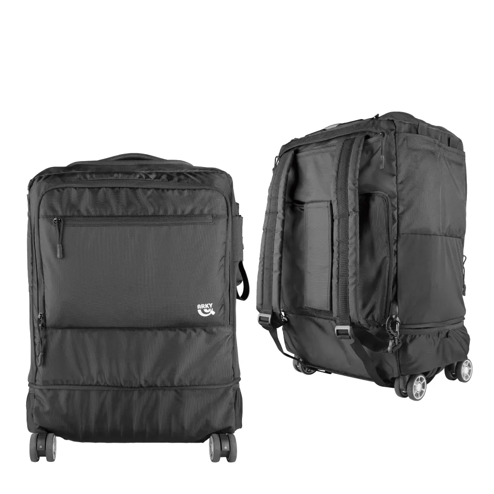 【ARKY】Titantour X挑擔包X 多功能收納登機箱保護行李套/後背包(福利品)