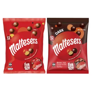 【maltesers 麥提莎】麥芽脆心巧克力 分享包 144g(零食/點心)