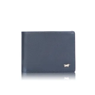 【BRAUN BUFFEL 德國小金牛】HOMME-M 6卡男夾-深藍色(BF306-312-MAR) 錢包送禮推薦