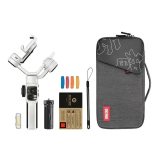 【ZHIYUN 智雲】S級福利品 SMOOTH 5S 三軸手機穩定器 防抖VLOG手持拍攝 白色 COMBO套裝組(公司貨)