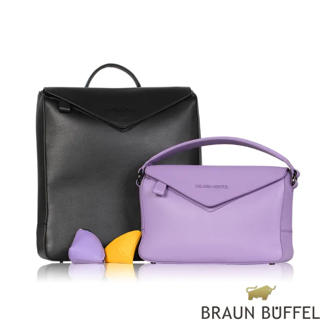 【BRAUN BUFFEL 德國小金牛】台灣總代理 芙洛拉 拉鍊零錢包-黃色小蒼蘭(BF804-160-YF)