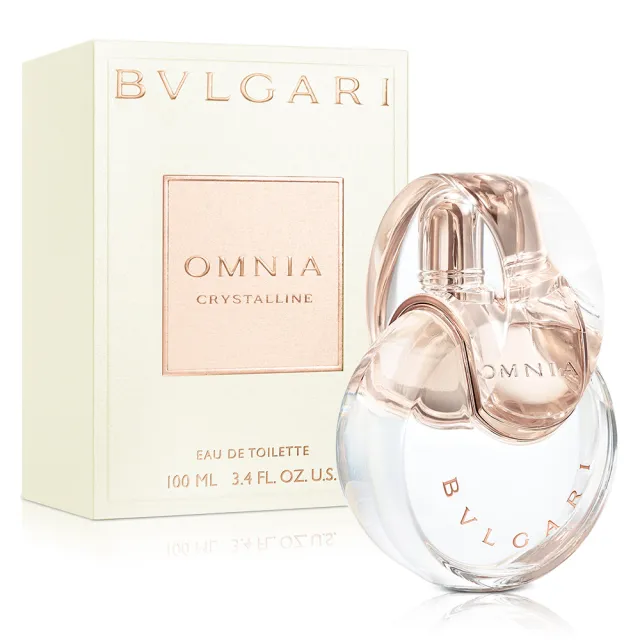 【BVLGARI 寶格麗】晶澈女性淡香水100ml(專櫃公司貨)
