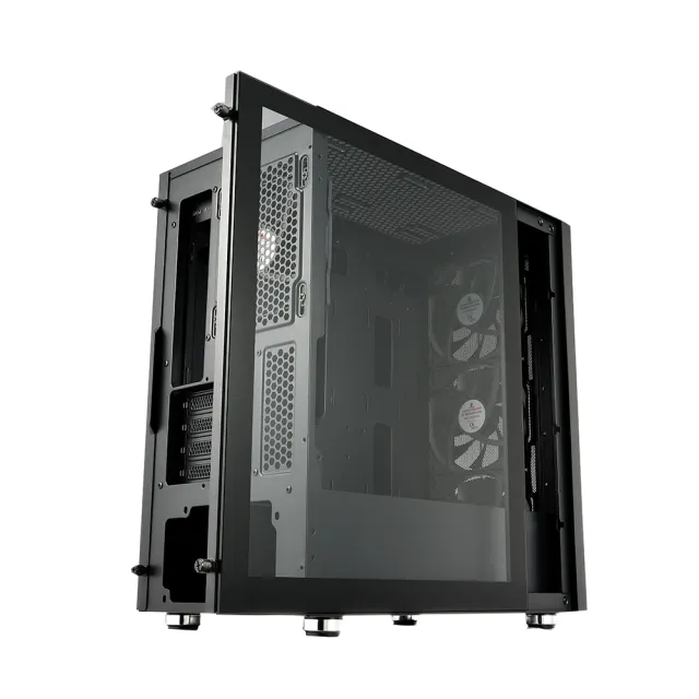 【Superchannel 視博通】SW300 M{B}M-ATX 電腦機殼(支援 Type-C)