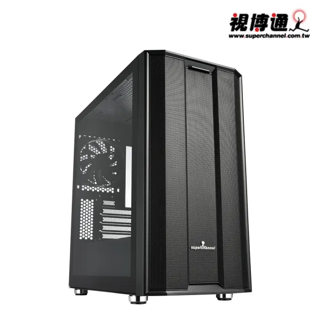 【Superchannel 視博通】SW300 M{B}M-ATX 電腦機殼(支援 Type-C)