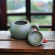 【台灣製造】大西施壺深松綠 300ml 鶯歌陶藝(茶具 茶壺 泡茶壺)
