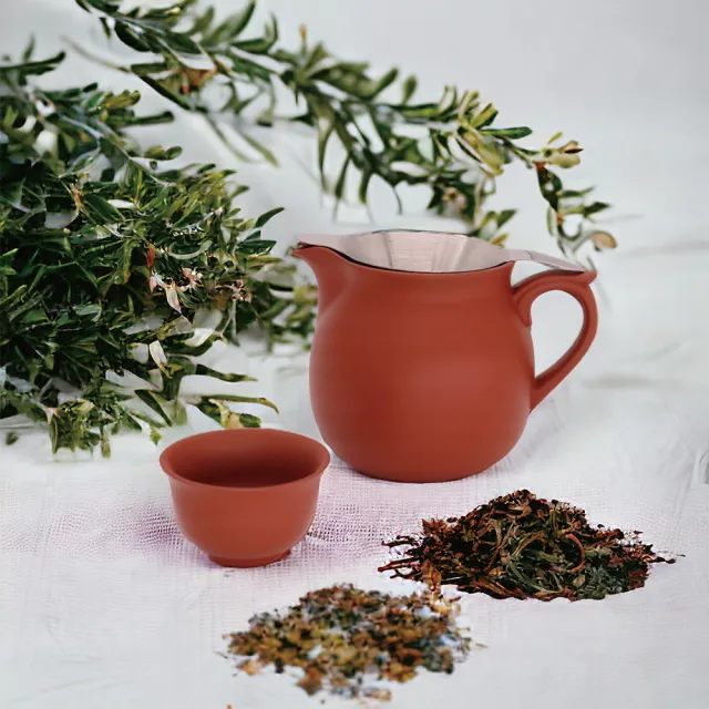 台灣製造】經典大茶海450ml 加不鏽鋼濾網(公道杯分茶器茶具茶壺朱泥