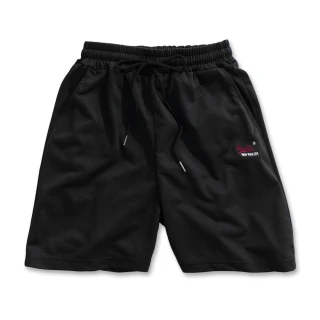 【Roush】台灣製/MIT/現貨 Roush Ltd電繡寬版棉質短褲(2220367)