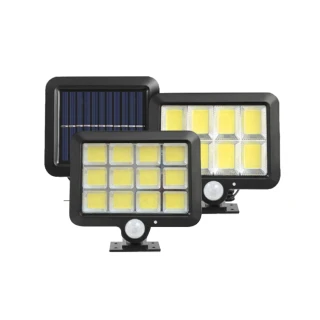 【聆翔】人體感應燈分離式 288COB(太陽能 0電費 LED 遙控 紅外線 自動照明 三種照明模式)