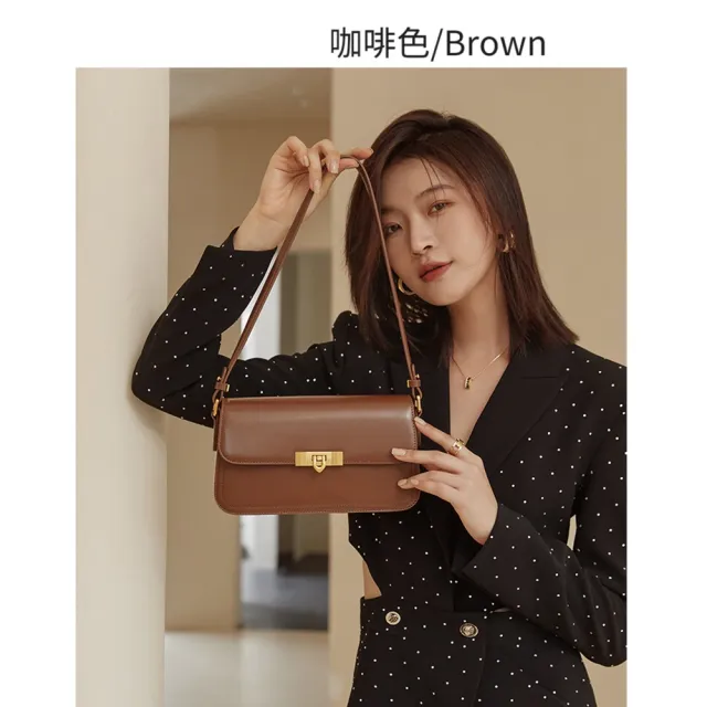 【VEONRA】牛皮真皮包肩背包側背包側肩包(真皮包包 真牛皮斜背包手提包小方包托特包雙肩帶（其他規格）