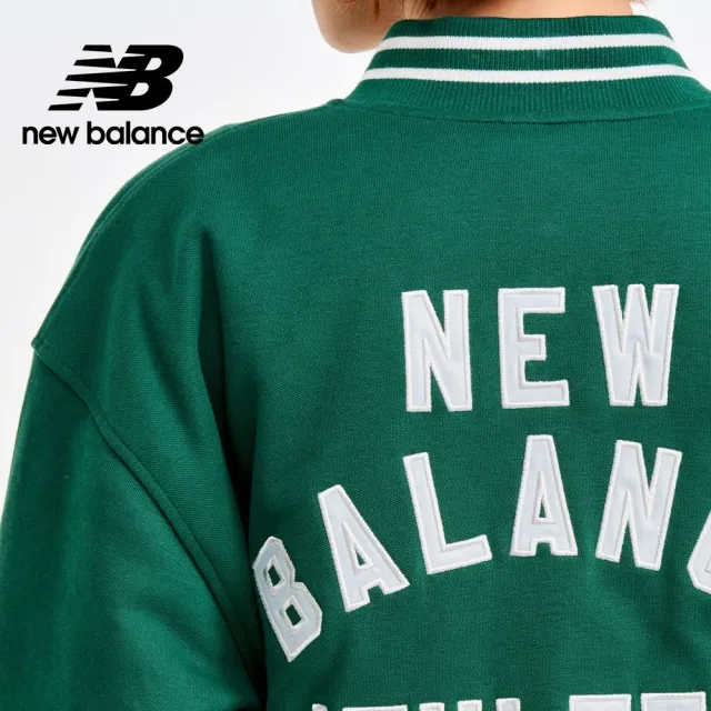 【NEW BALANCE】NB 棒球外套_WJ41509NWG_女性_綠色(美版 版型正常)
