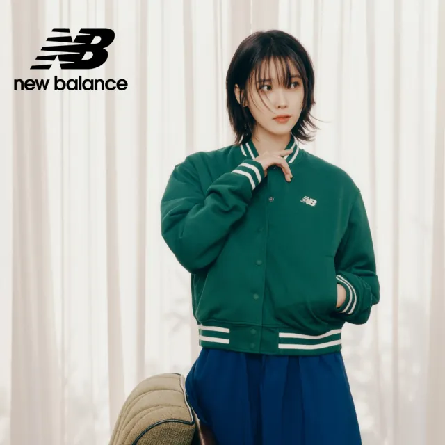 【NEW BALANCE】NB 棒球外套_WJ41509NWG_女性_綠色(美版 版型正常)
