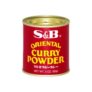 【S&B】特製咖哩粉85g(全球最暢銷的S&B紅罐咖哩粉！)