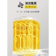 【Piyo Piyo 黃色小鴨】消毒鍋玻璃寬口奶瓶組(厚質2大2小)