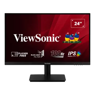 【ViewSonic 優派】VA2406-H  24型VA 護眼電腦螢幕(FreeSync/4ms/HDMI/VGA)