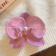 【ANGEL】漸層蝴蝶蘭花朵珍珠絹布女款髮夾髮飾(10款可選)
