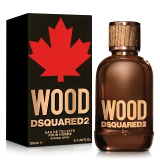 【DSQUARED2】WOOD 天性男性淡香水100ml(專櫃公司貨)