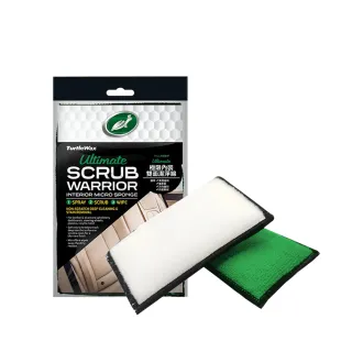 【Turtle Wax 龜牌】極限內裝雙面潔淨綿 15X10X2CM TW35