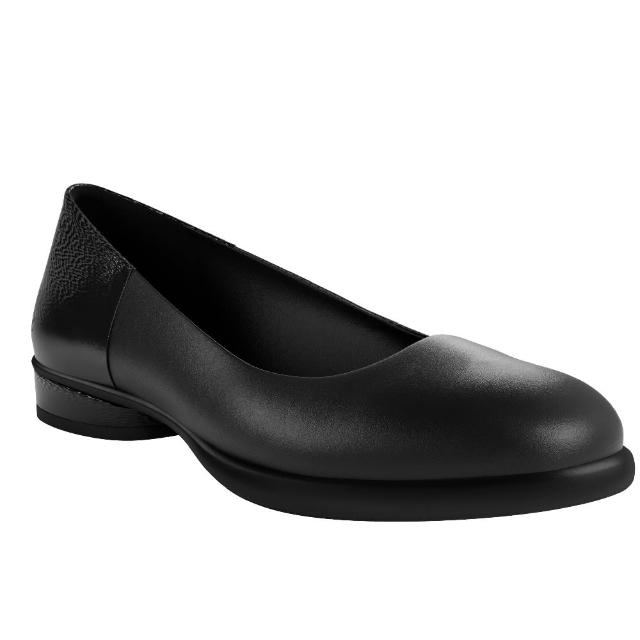 【ecco】SCULPTED LX 雕塑優雅正裝低跟鞋 女鞋(黑色 22230301001)