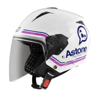 【ASTONE】RST AQ11 輕量化 3/4 半罩 安全帽 加長風鏡 內墨片(眼鏡溝 耳機孔 內襯可拆洗)