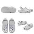 【Crocs】洞洞鞋 Classic Glitter Clog 男鞋 女鞋 銀色亮片 經典閃耀 克駱格 卡駱馳(2059420IC)