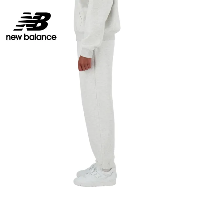 【NEW BALANCE】NB 褲管縮口棉質長褲_女性_淺灰色_AWP41500AHH(亞版 版型正常)