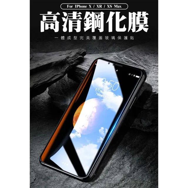 三星 A80 保護貼 買一送一滿版黑框玻璃鋼化膜(買一送一 三星 A80 保護貼)