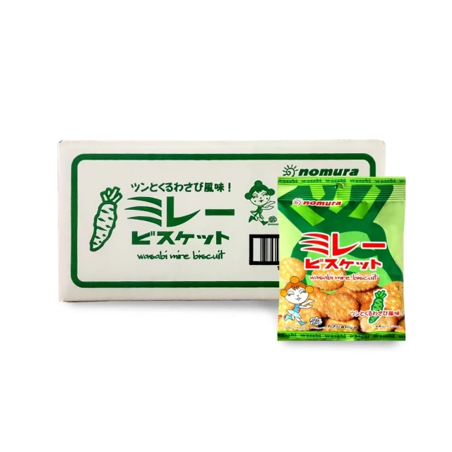 nomura 野村美樂 買5送5箱購組-日本美樂圓餅乾 暖薑