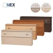 【NEX】收納床頭箱 雙人加大6尺 台灣製造(小資族/套房出租首選)
