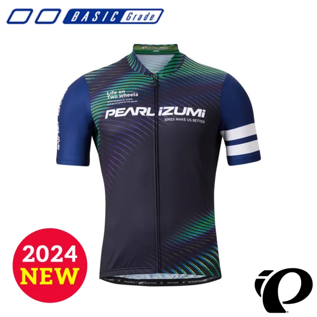 【PEARL iZUMi】設計款男短袖車衣 621-B 24(透氣/吸汗/自行車/運動/車服/日本製)