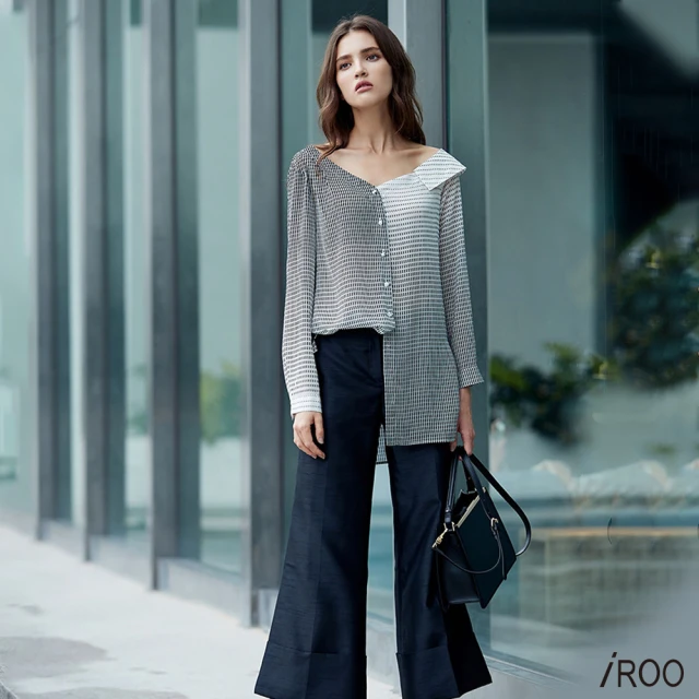 iROO 圖騰流行時尚無袖洋裝品牌優惠