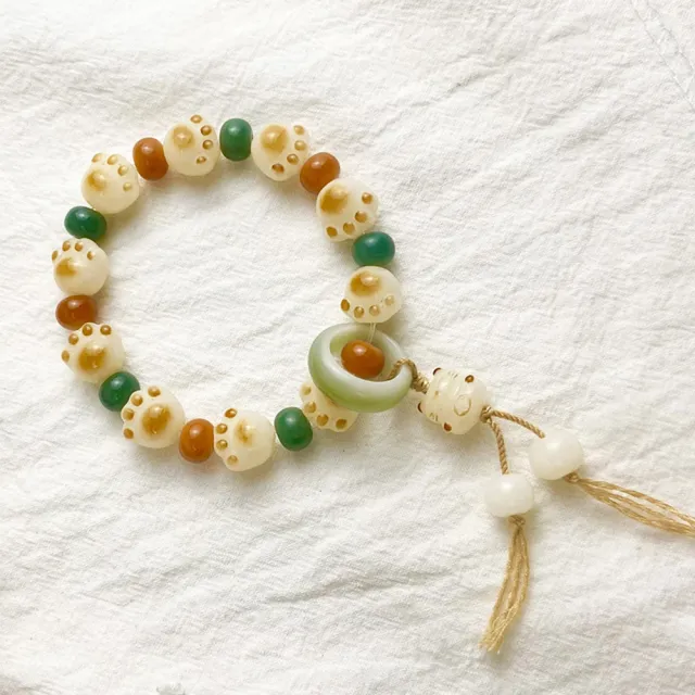 【赫本珠寶】糖果炭燒貓爪白菩提根手串