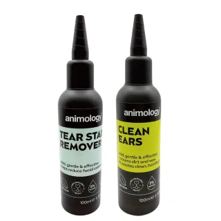 【動物美學】犬用清潔液 淚痕清潔 潔耳液 100ml(寵物美容 犬用清潔液 淚痕清潔)
