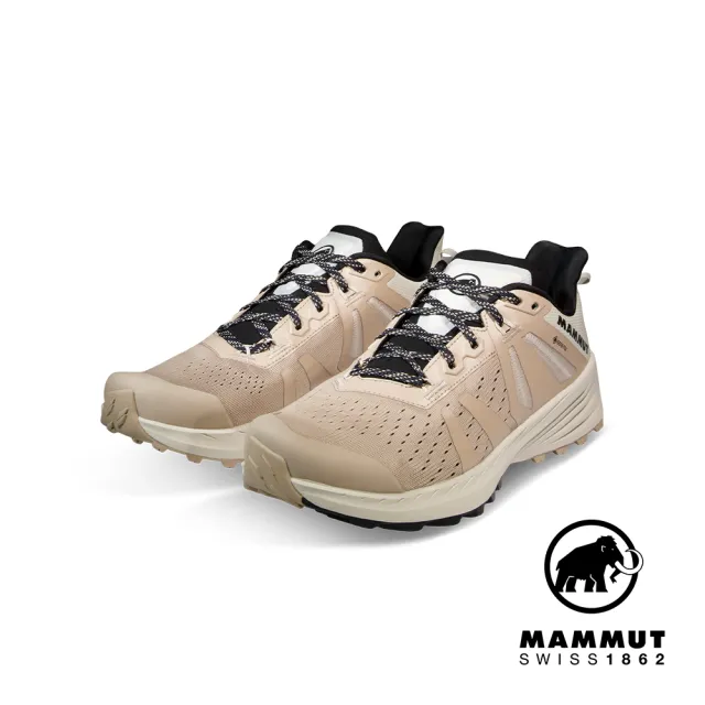 【Mammut 長毛象】Saentis TR Low GTX Men Gore-Tex 低筒輕量野跑鞋 男款 薩凡納褐/白月光 #3030-05080