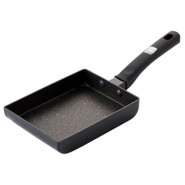 【NITORI 宜得利家居】方型煎鍋 煎蛋用鍋 13×18CM KF01(方型煎鍋 煎蛋用鍋 KF01)